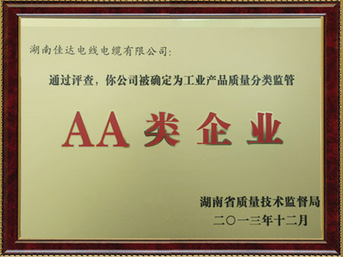 国家AA类分类监管企业 国家AA类分类监管企业